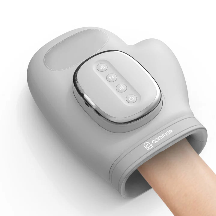 COMFIER Wireless Hand Massager with Heat and Compression, 2025 Updated Hand Massager for Arthritis and Carpal Tunnel, Wrist Massager, Larger Electric Hand Massage CF-4403