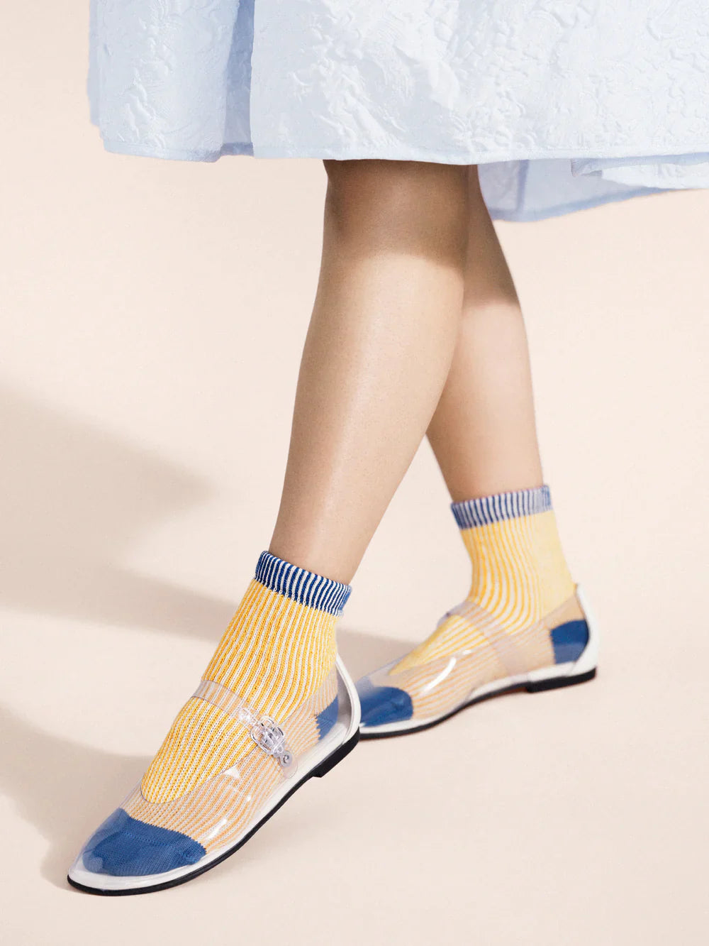 Hansel From Basel | Umbrella Short Crew in Yellow