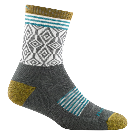 Darn Tough |  Sobo Micro Crew Lightweight Hiking Sock in Gray