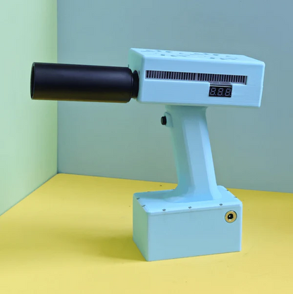 KX130-DIY Laser Cannon. Handheld 130W (Battery DC 16.8V 5Ah; Wavelength 915). *6 lens. Range 10-15 m. Battery life 5 years, with fast charging