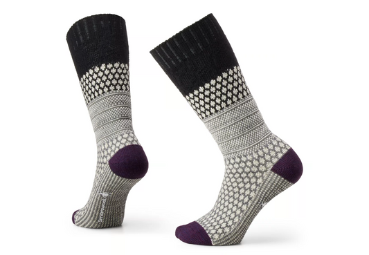 Smartwool | Everyday Popcorn Cable Crew Socks in Black